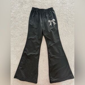 SHEIN Black Elastic Waist Pants